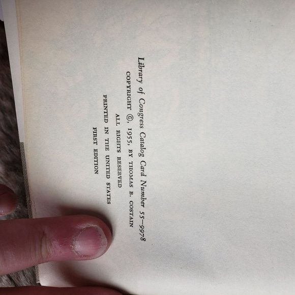 The Tontine by Thomas B. Costain Hard Back Book Vintage‎ Edition 1955 - Picture 2 of 7